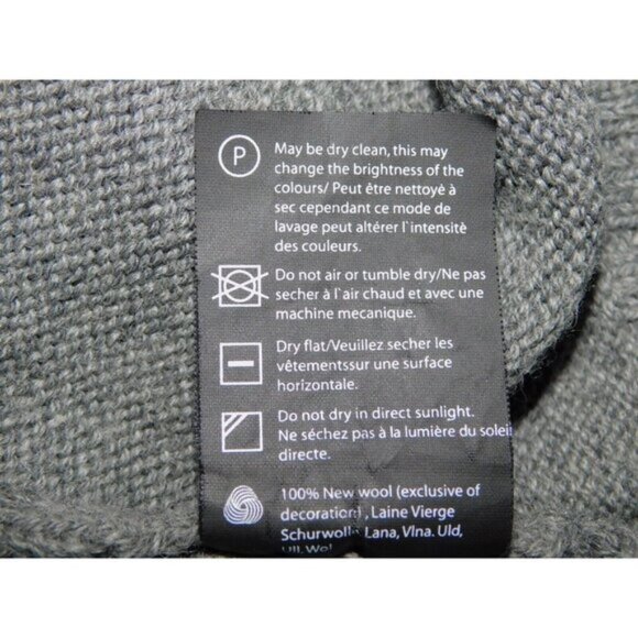 Dale of Norway XXL Gray Wool Fair Isle V neck Ski Sweater 2015 Norwegian Team - Picture 6 of 16